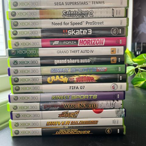 Xbox spill, 19 stk (3 stk Limited edition)