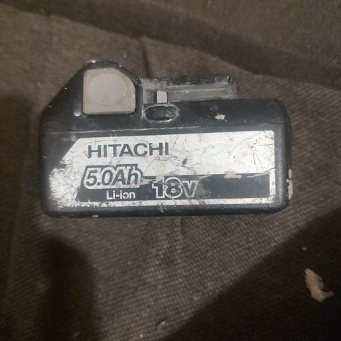 Hitachi 18v  5ah