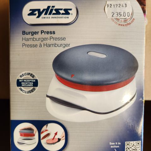 Zyliss Hamburgerpresse