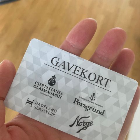 Gavekort