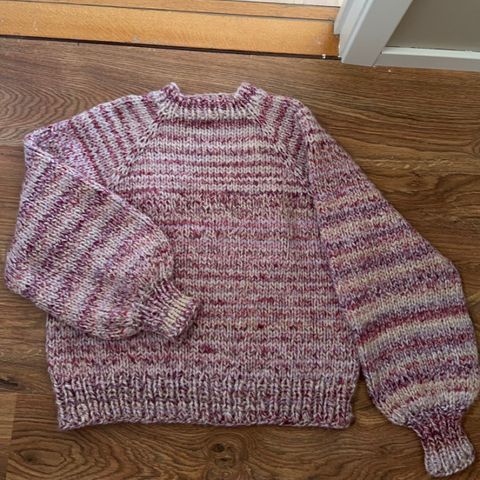 Hjemmestrikket louisiana sweater (petite knit)