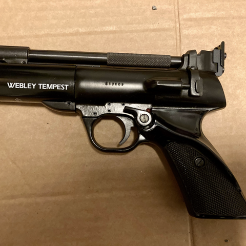 Webley Tempest 5.5mm luftpistol 22cal