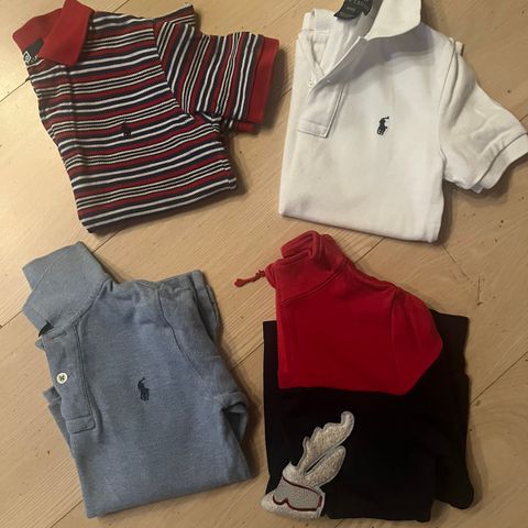 Polo Ralph Lauren og Woolland - str 4 år, nydelig til høst & jul