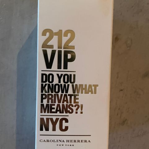 212 VIP Caroline Herrera 30 ml parfyme til dame