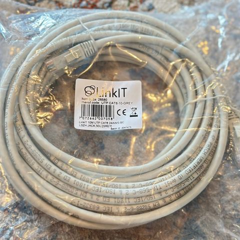 CAT6 UTP LAN Kabler – Optimal Kvalitet i 10m, 2m, 1m, 0,5m, 0,3m