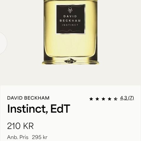 David Beckham Instinct 30 ml