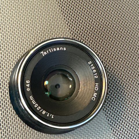 7artisans 25mm f1.8 FX-mount