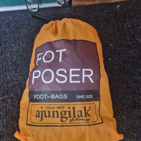 Fotposer ubrukt  /Anguljak