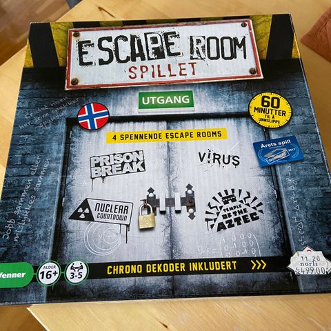 Escaperoom spillet - 200kr