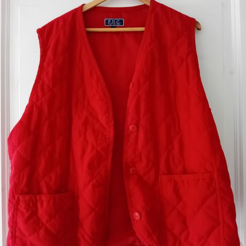 Retro vest i størrelse L