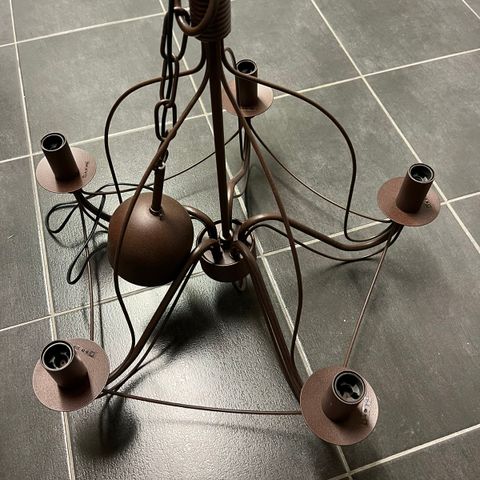 Vintage IKEA taklampe/lysekrone