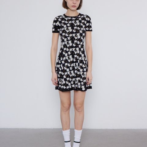 Kenzo jackie flower mini dress