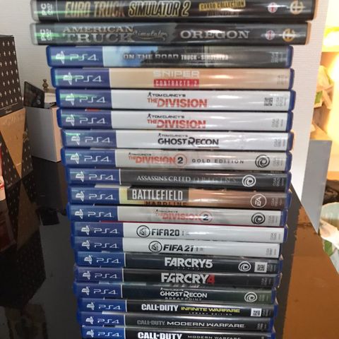 PlayStation 4 spill 20 stk