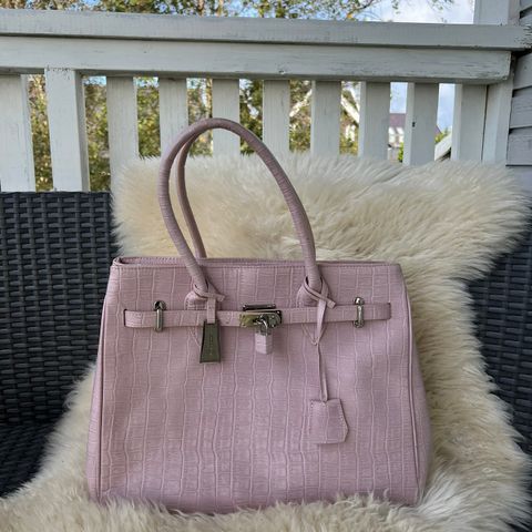 Jasper J. Conran vintage bag pink, veske/håndveske