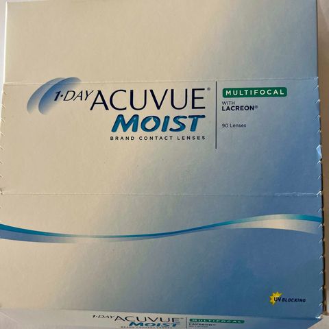 1-day Acuvue Moist Multifocal 90 dager -4,25