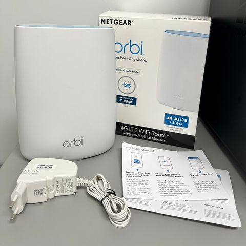 NetGear Orbi 4G LTE WiFi Router (LBR20)