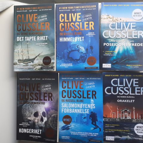 Clive Cussler,  et Fargo eventyr.