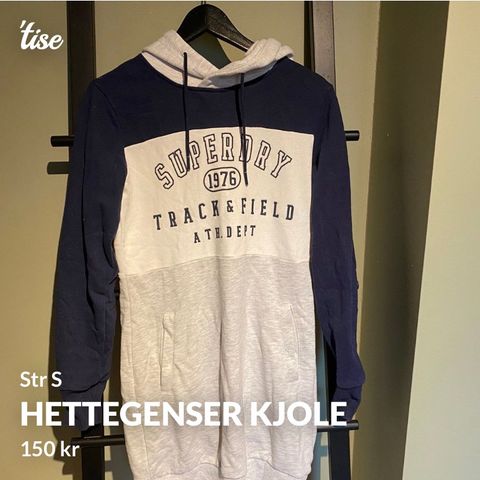 Superdry hettegenser kjole