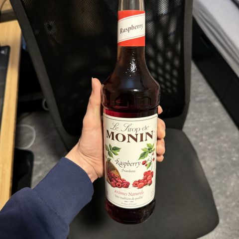 Monin bringebærsirup