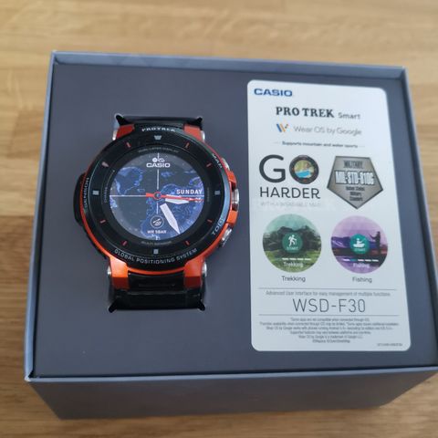 Casio pro trek wsd-f30 smart