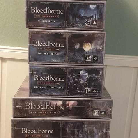 Bloodborne the Board Game all-in Kickstarter pakke