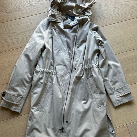 Beige høst/vår trenchcoat  fra Esprit