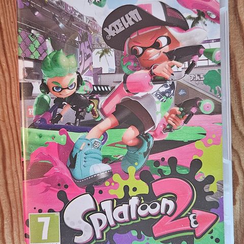 Splatoon 2 til Nintendo switch selges