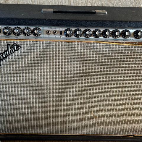 Fender Silverface Pro Reverb Amp (sent 70-talls) - VINTAGE