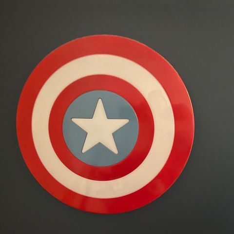 Vegglampe Captain America