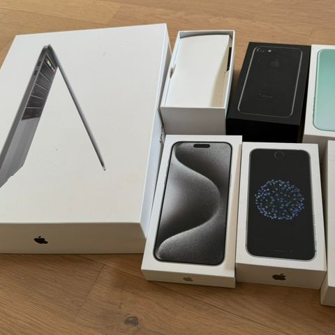 Iphone/ Macbook boxes