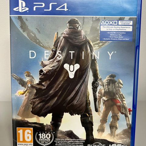 PlayStation 4 spill: Destiny