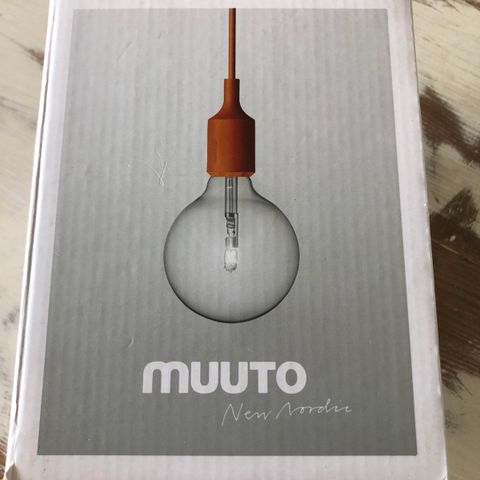 Muuto E27 - helt ny - kun åpnet esken