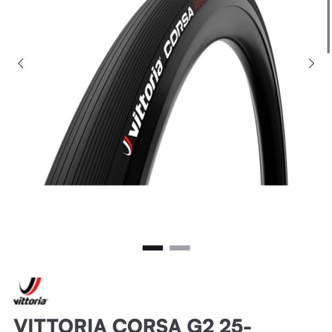 Sykkeldekk Vittoria Corsa speed  tubeless ready  (25-622)