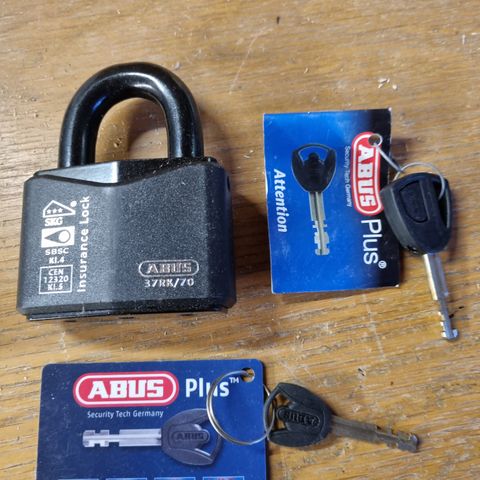 Abus plus hengelås 37RK/70