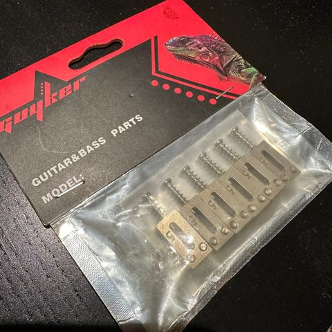 PRS-brass-10.5 Guitar Tremolo Bridge Saddles (gratis frakt)