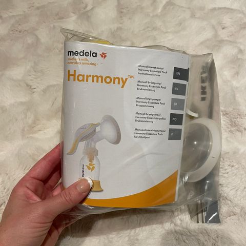 Ubrukt Medela Harmony brystpumpe