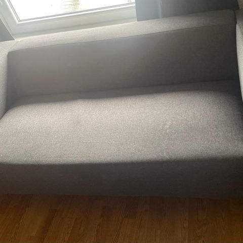 Fin sofa gis bort nå.