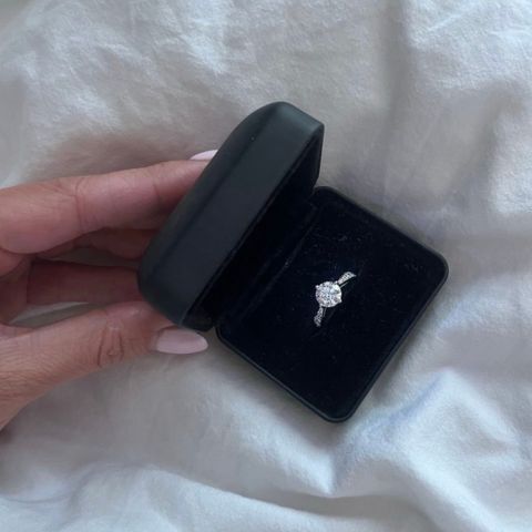 2 ct forlovelsesring