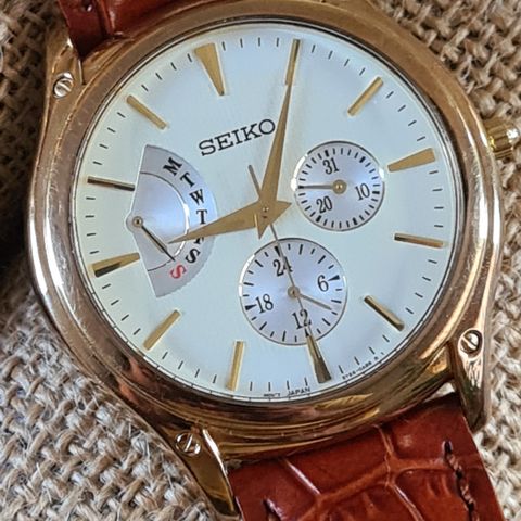 seiko herre klokke