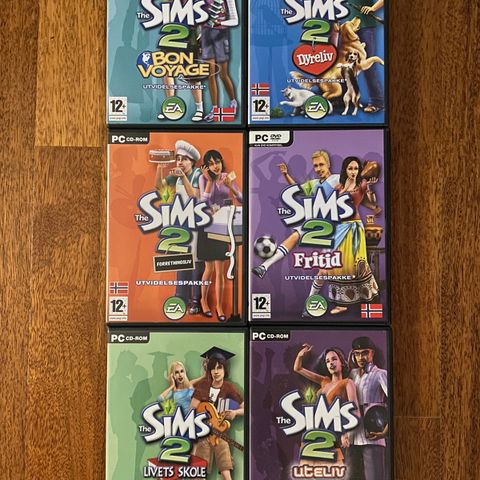 The Sims 2 utvidelsespakker