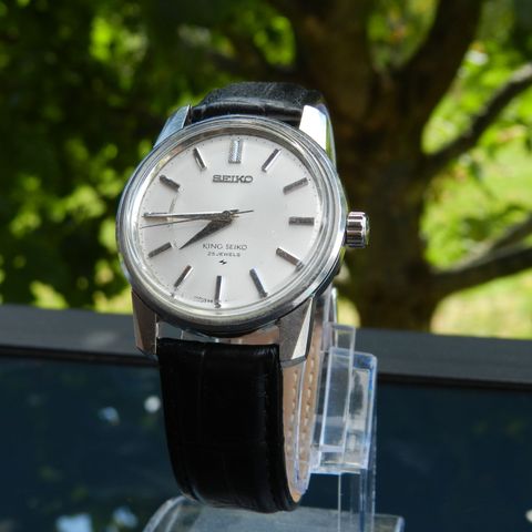 "STATE OF ART" SEIKO KING SEIKO CAL .44  TANAKA DESEMBER 1967 SØLV