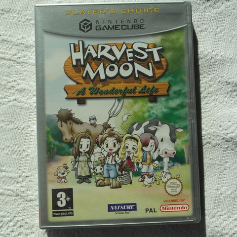 Harvest Moon: A Wonderful Life [Player's Choice] -PAL Gamecube, komplett