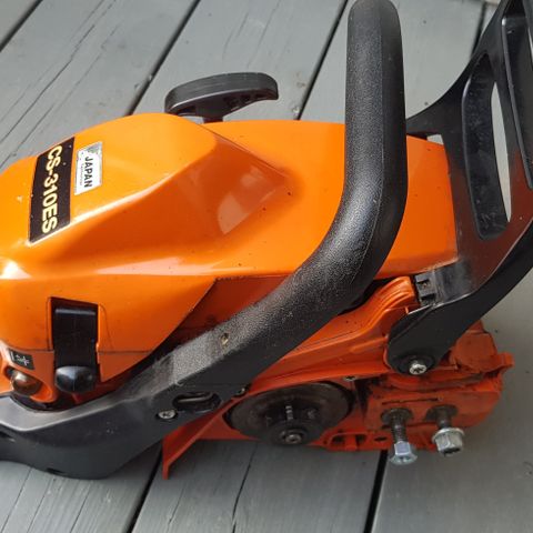 Ariens Echo Cs-310ES motorsag. Mangler deksel kjededrev