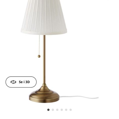 Bordlampe IKEA