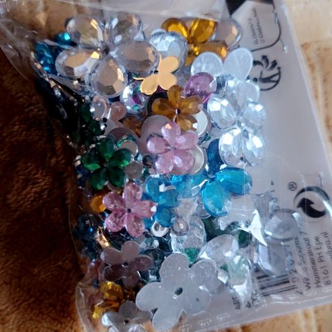 Diamant blomster scrapbooking/DIY