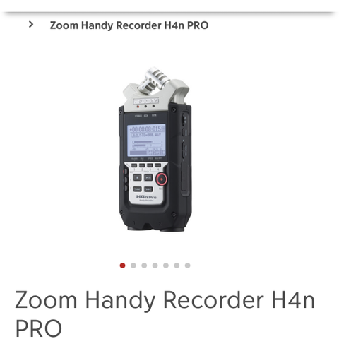 Zoom h4n pro