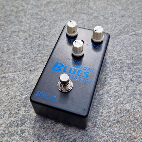 BYOC blues overdrive-pedal