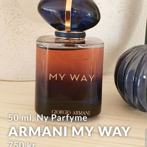 Giorgio armani my way parfyme 50ml selges