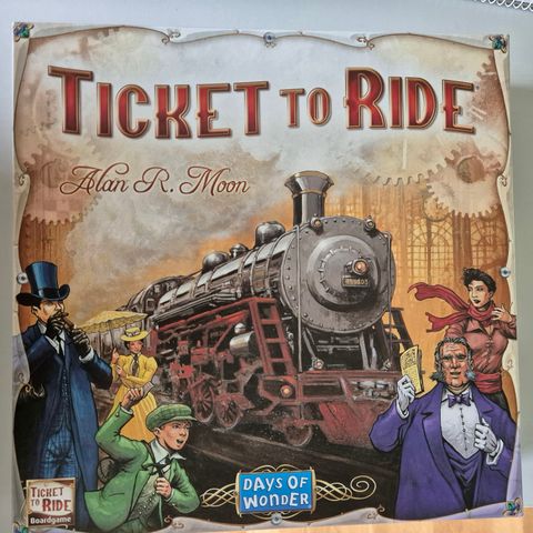 Ticket to Ride USA - Brettspill på Engelsk