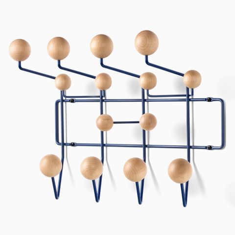 Vitra Eames Hang It All knaggrekke - Black / Maple